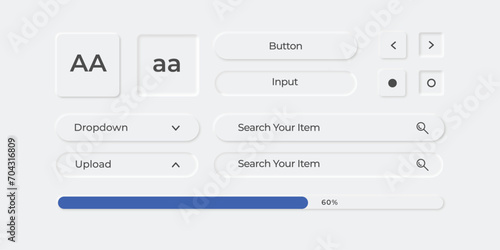 Ui design kit template