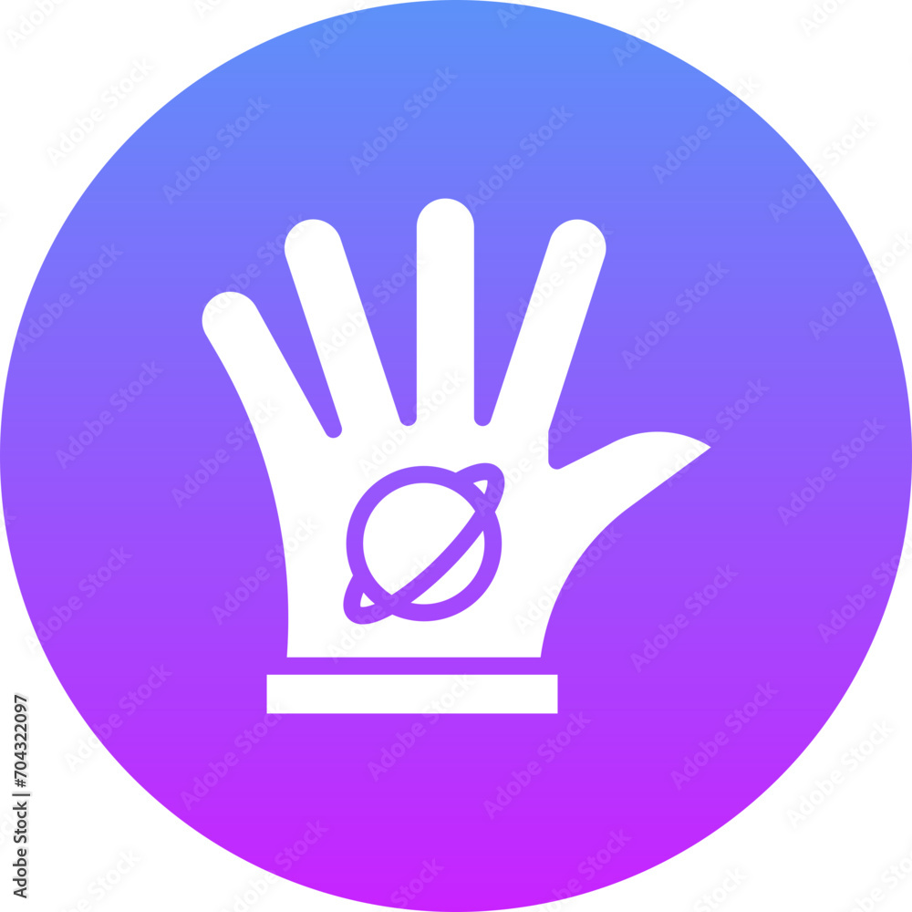 Space Gloves Icon Space Gloves Icon