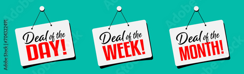 Deal of the day, of the week, of the month