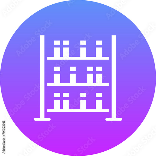 Library Shelves Icon