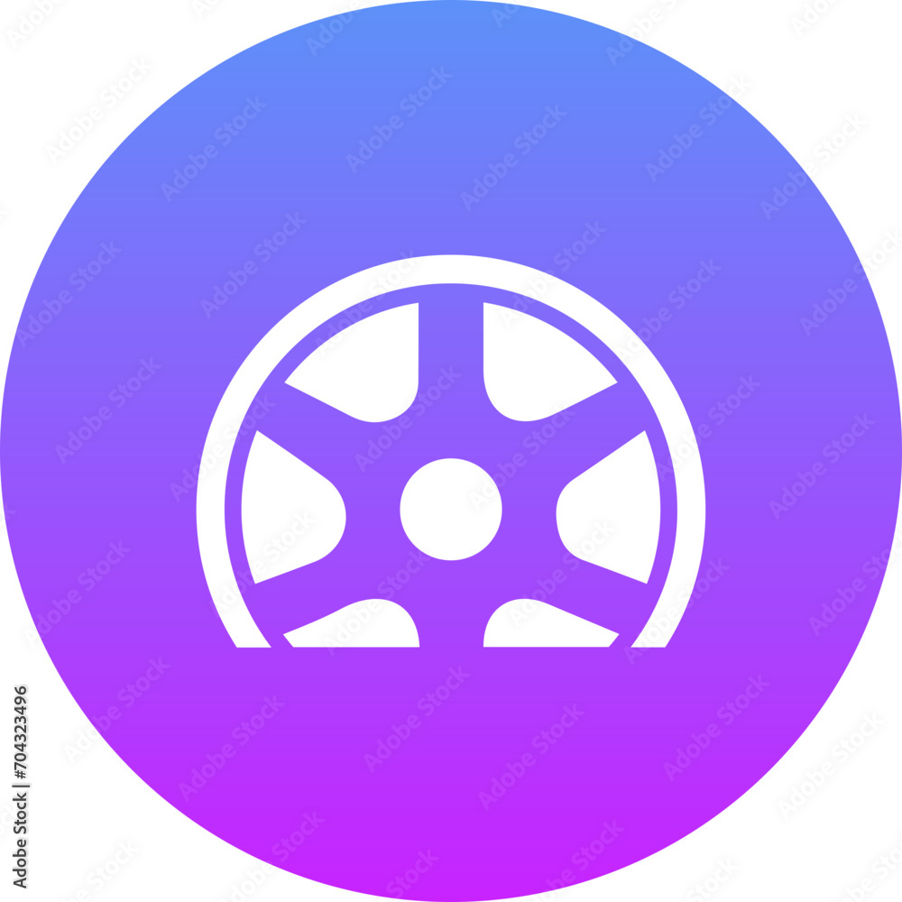 Flat Tire Icon Flat Tire Icon