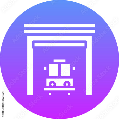 Firefighter Garage Icon