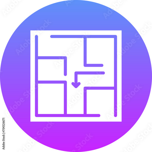 Evacuation Plan Icon