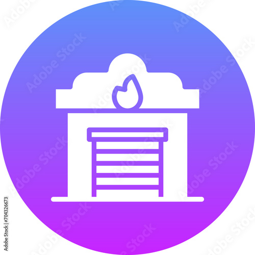 Fire Station Icon