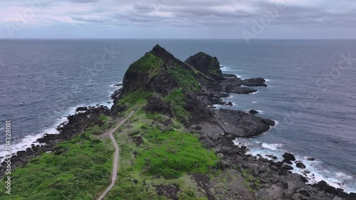 Sanxiantai East Coast National Scenic Area, Taiwan, Aerial View