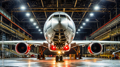 Wallpaper Mural Aerial view of an airplane in flight, symbolizing the advanced technology and efficiency of modern air transportation Torontodigital.ca