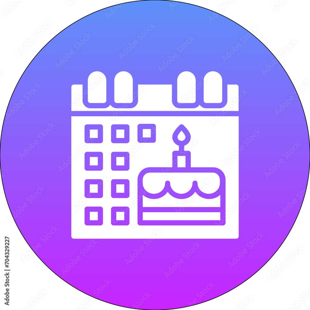 Birthday Event Icon Birthday Event Icon