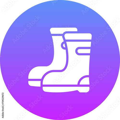 Farming Boots Icon © IconVerse