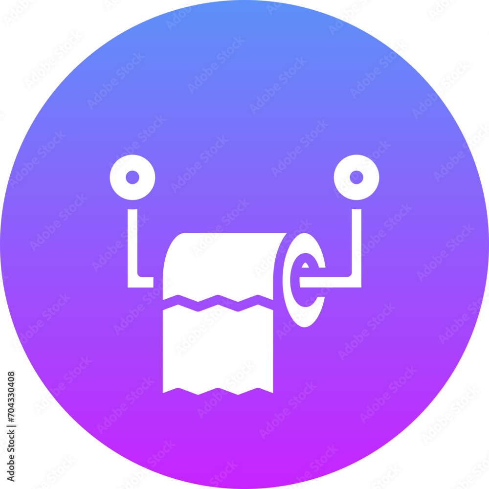 Toilet Paper Icon