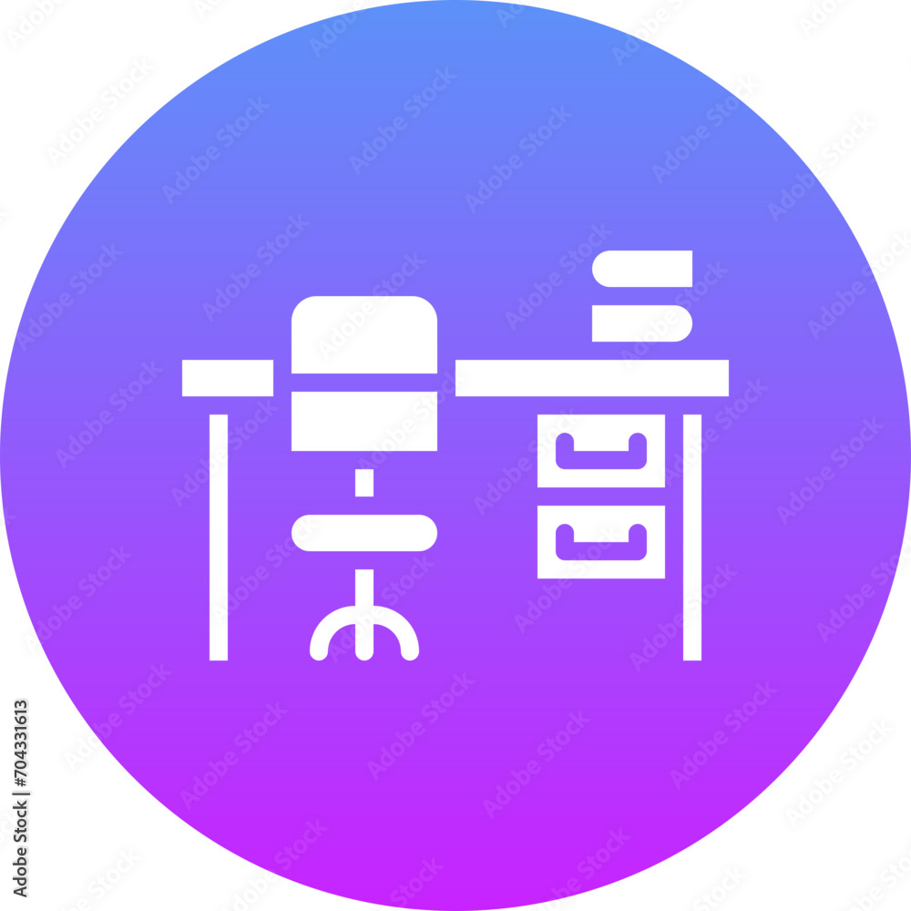 Study Table Icon Study Table Icon
