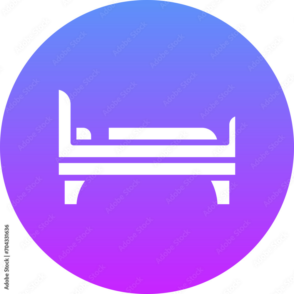 Single Bed Icon Single Bed Icon