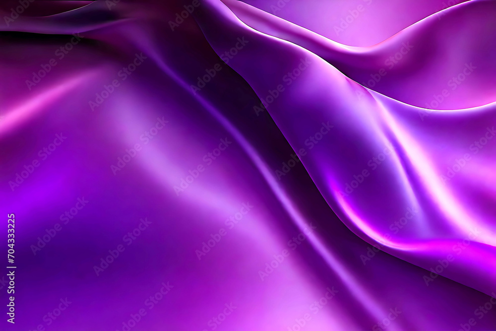 Obraz premium Purple gradient silk background. Elegant and modern, perfect for any design. 