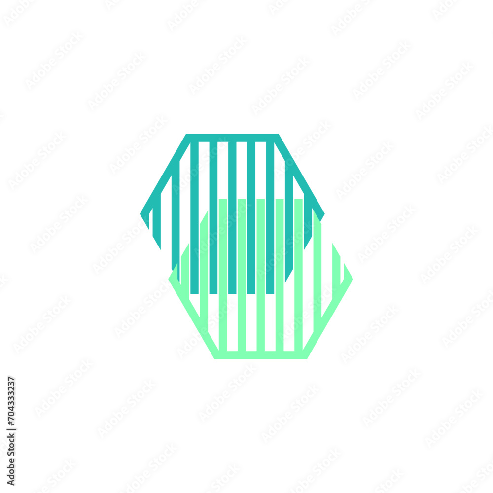 Obraz premium cell pharmacy struture logo design vector