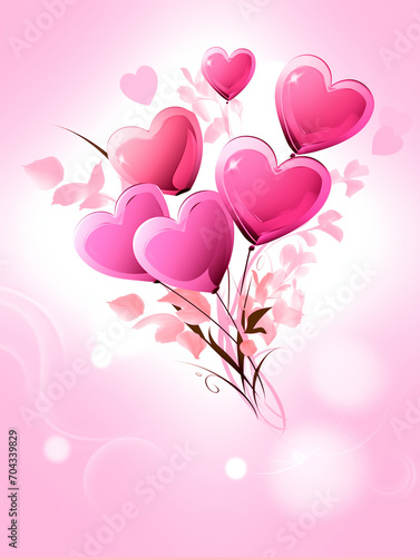 pink card  Lovers  Day  Valentine s Day 2