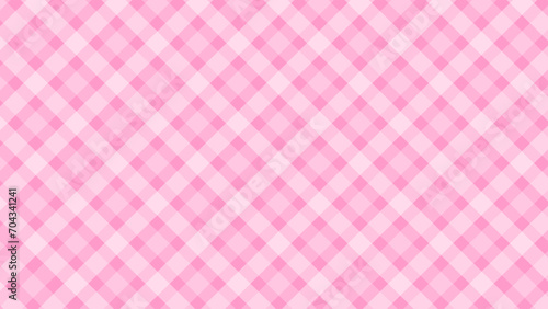 Pink and white pattern plaid background