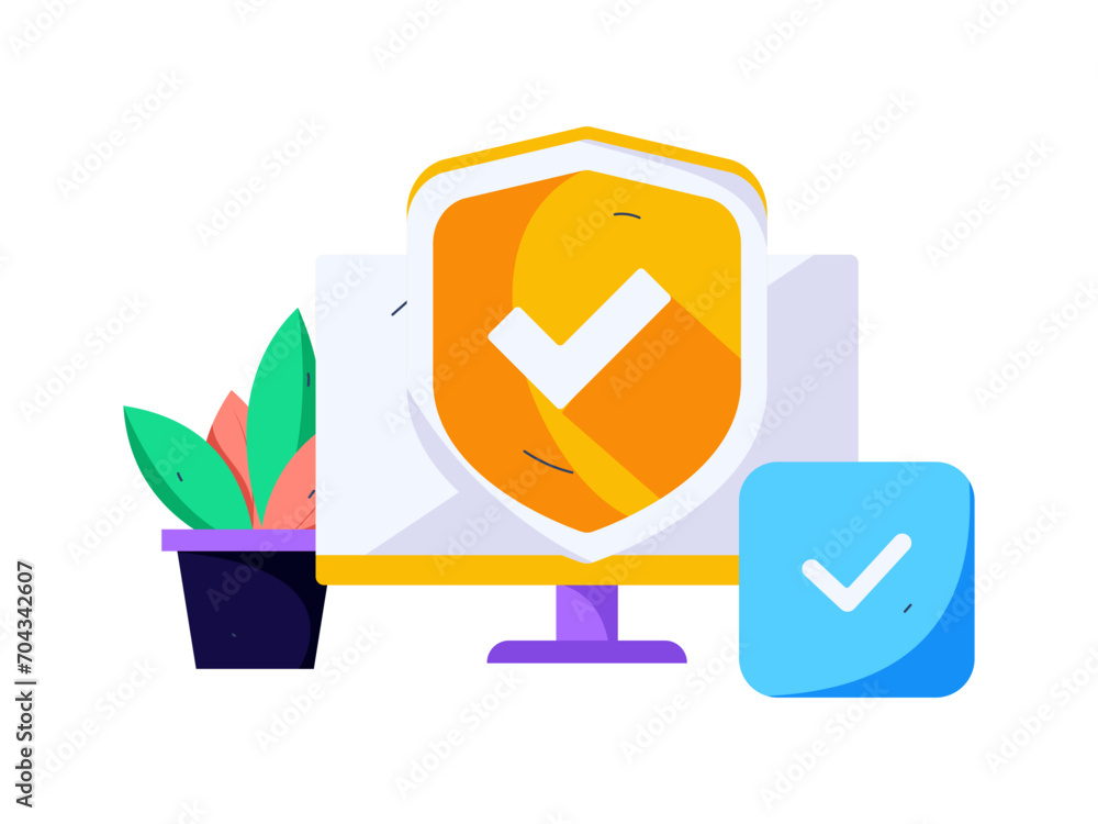 Business network security character flat vector concept operation hand drawn illustration
Business network security character flat vector concept operation hand drawn illustration