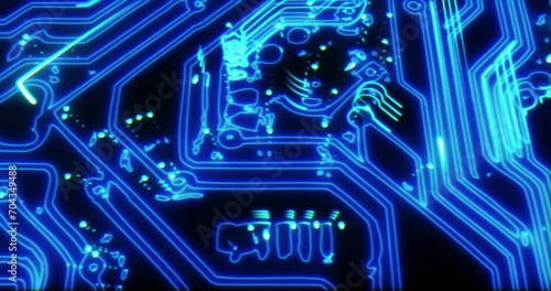 AI web network, a tech circuit board entwined with an NFT database. Empowering digital transformation, merging fintech and machine learning. Cryptocurrency server, shielded by robust cybersecurity.