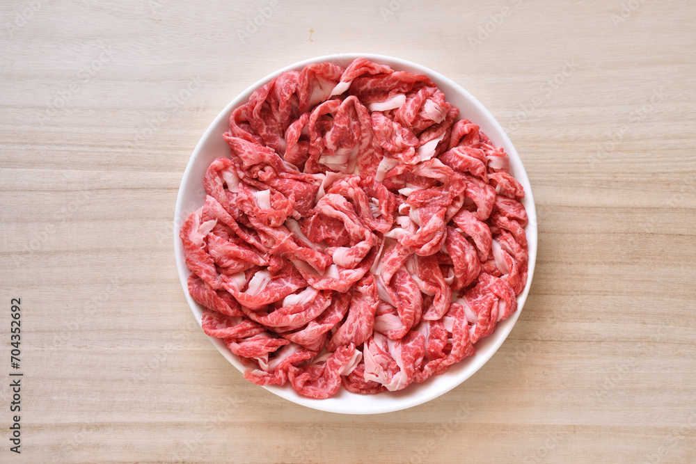 国産牛 牛肩スライス みすじ 国産牛 牛肩スライス みすじ