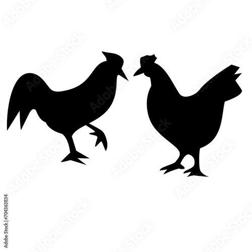 chicken in the pasture