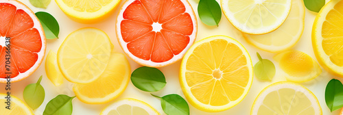 Citrus background pattern photo