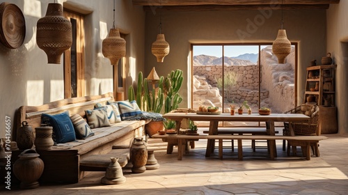 Desert Home Interior Living Room © duyina1990