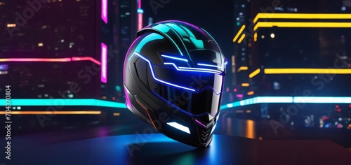 3D Brilliance: Neon-Infused Helmets for the Modern Cyclist