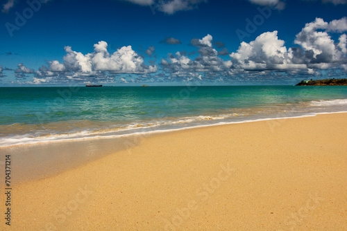 Fototapeta Naklejka Na Ścianę i Meble -  Caribbean beach - Antigua Islan