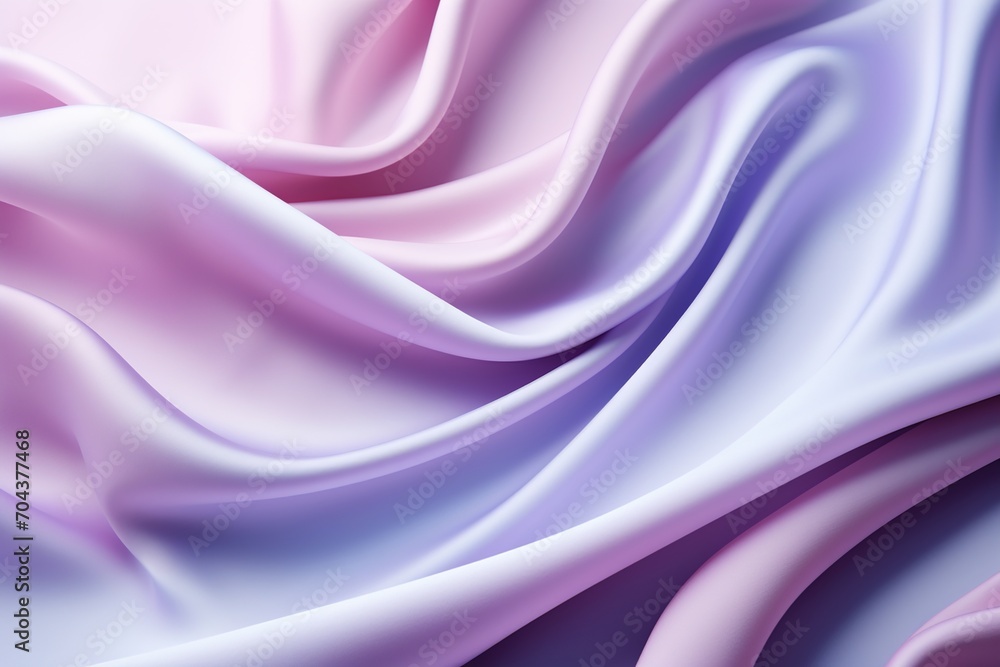 Obraz premium Gradient pink and purple silk fabric