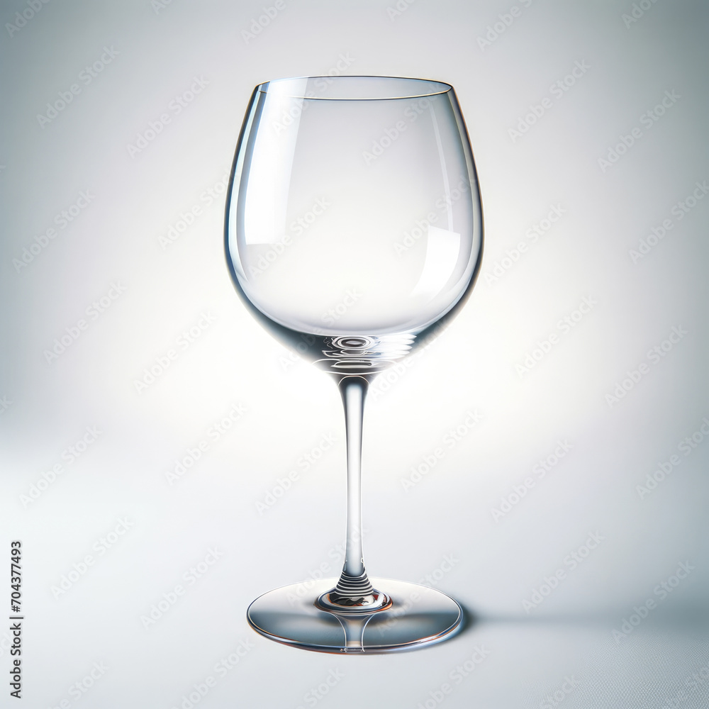 an empty wine glass on a stark white background an empty wine glass on a stark white background