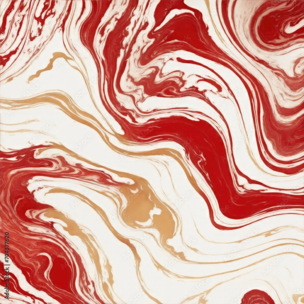 Abstract Red, white and gold swirls marble ink painted texture luxury background Abstract Red, white and gold swirls marble ink painted texture luxury background
