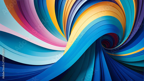 Abstract Colourful Background wallpaper pattern AI Illustration