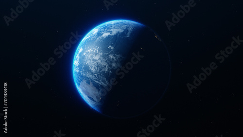 Fototapeta Naklejka Na Ścianę i Meble -  Planet Earth from outer space.