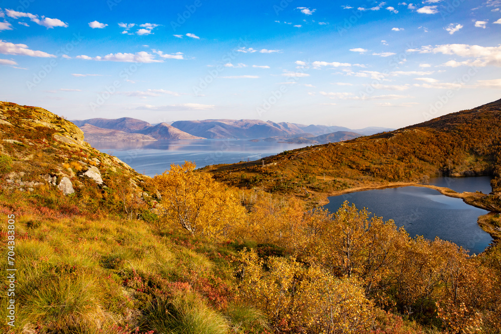 Autumn landscape in the mountains.Generative AI
Autumn landscape in the mountains.Generative AI