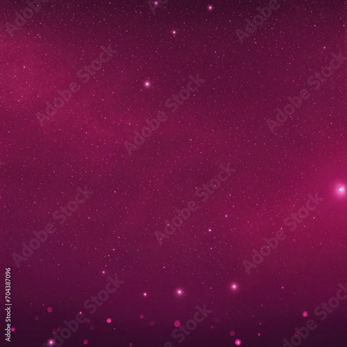 Maroon particles and light abstract background with shining dots stars