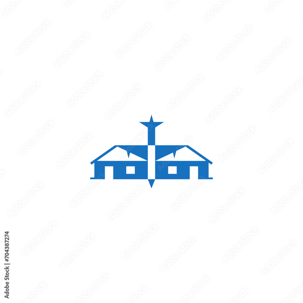Home travel company logo design.