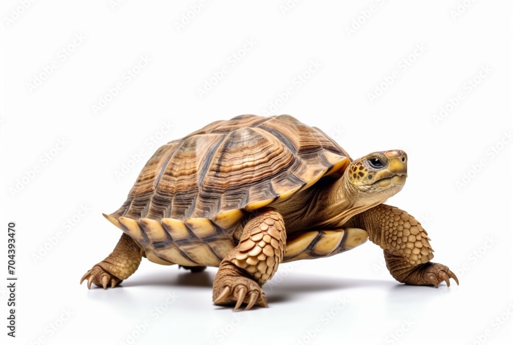 Obraz premium turtle isolated on white background. generative ai