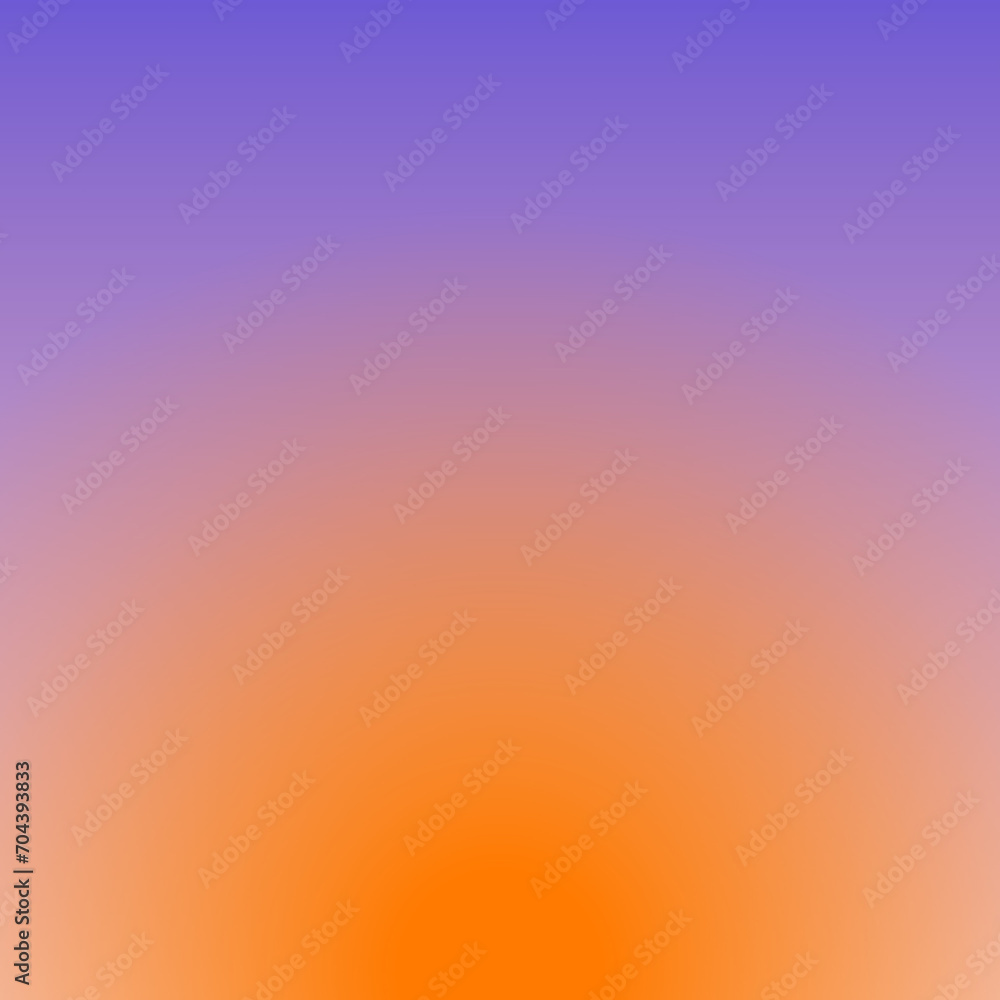 Naklejka premium Purple gradient background with orange gradients, blends subtle shading and textures into an intriguing visual effect, business, wallpaper, background, generative ai