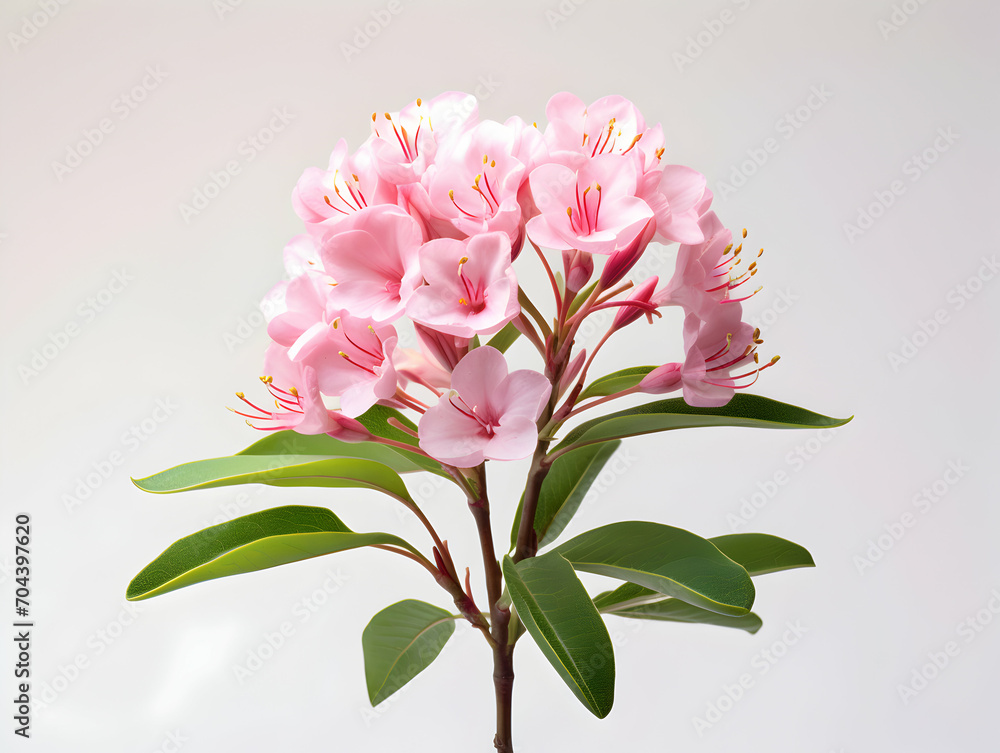 Mountain Laurel flower in studio background, single Mountain Laurel flower, Beautiful flower images