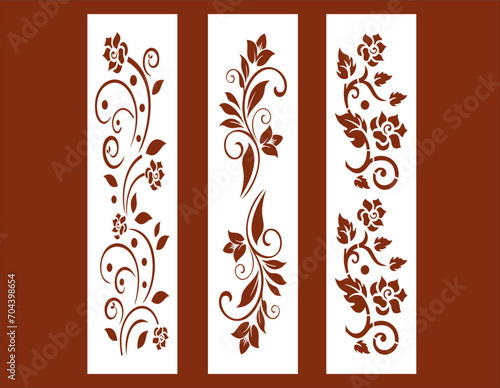 Vector Design for CNC, Laser, Decoration, wall Decor, Graphic Design, Template, Background, illustation, art, etc.