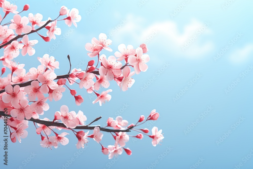 Beautiful Cherry blossom, pink sakura flower Beautiful Cherry blossom, pink sakura flower