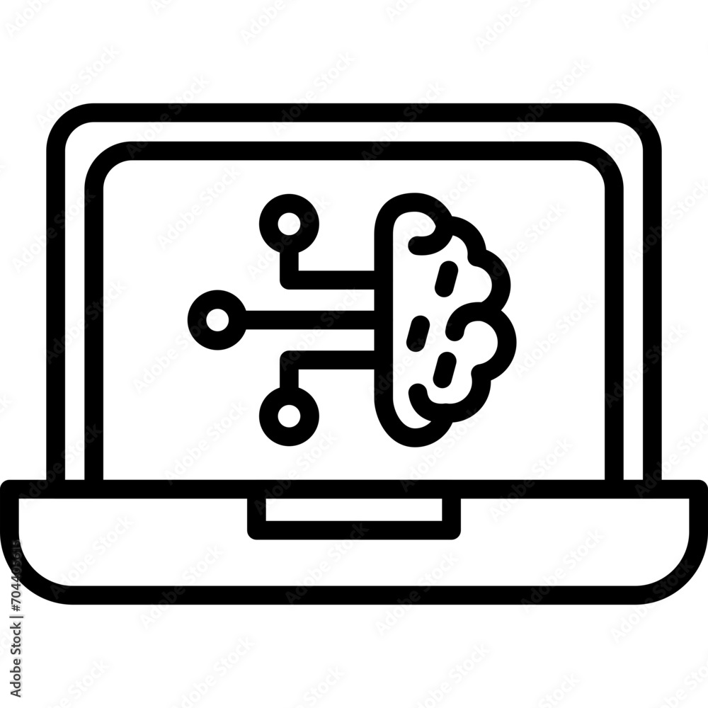 Machine Learning Icon Machine Learning Icon