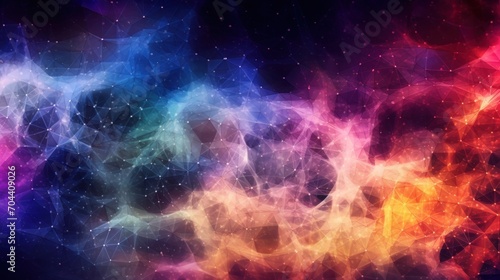 Abstraction, colorful neon background