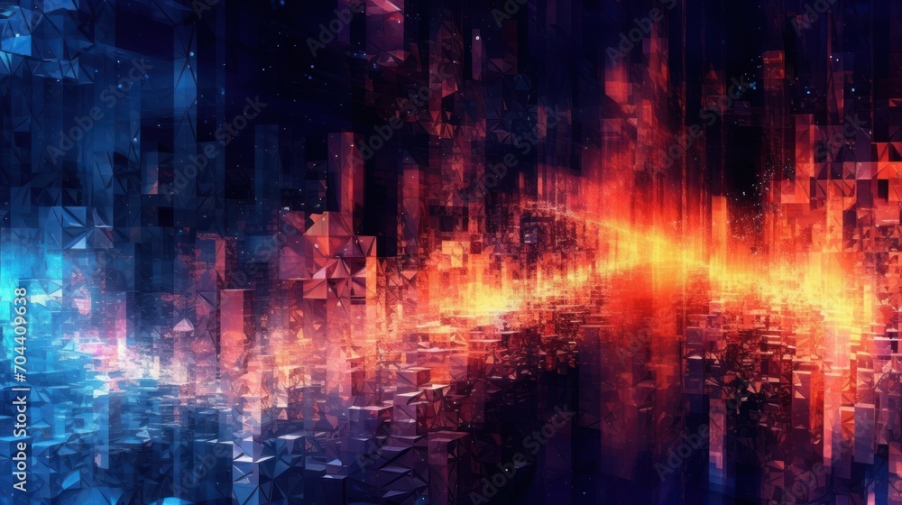 Abstraction, colorful neon background Abstraction, colorful neon background