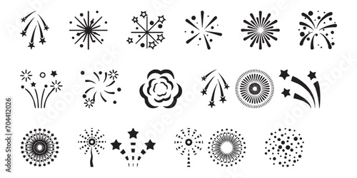 vector graphic pattern fireworks great for creating graphics or stickers