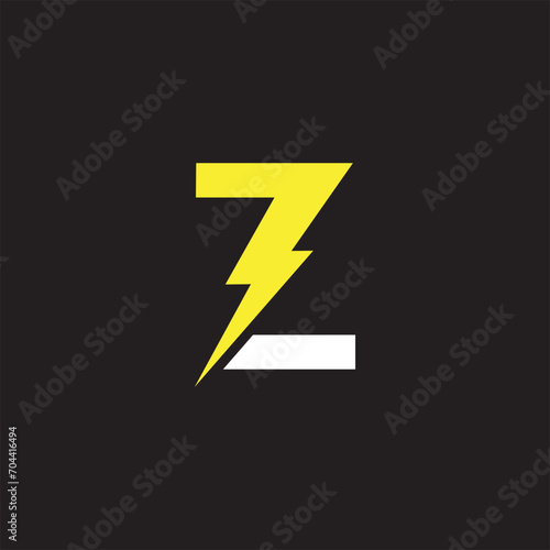 Minimalist Electric Logo, letter Z and lightning bolt combination, vector illustration Free Download Minimalist Electric Logo, letter Z and lightning bolt combination, vector illustration - GFXLoad