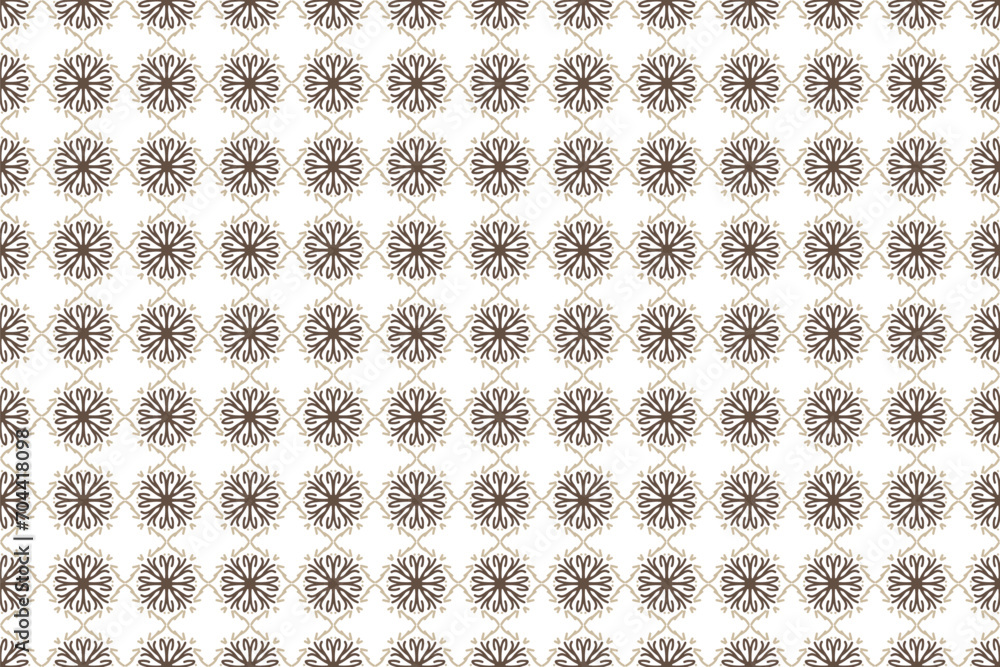 Ornament pattern design. Classic repeat textile