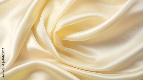 Light pale tender yellow white silk satin, 16:9