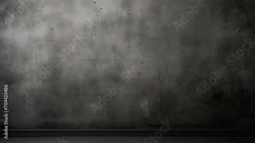 Dark walls, slightly light black concrete cement texture for background