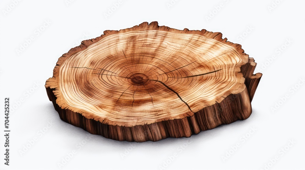 A wood themed clipart in a watercolor style, white background. A wood themed clipart in a watercolor style, white background.