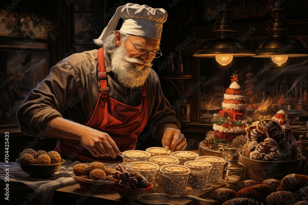 Christmas Baking Traditions - Generative AI